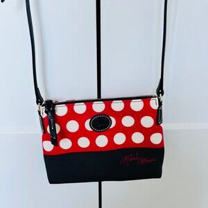 Dooney & Bourke Disney Minnie Rocks The Dots Crossbody Bag